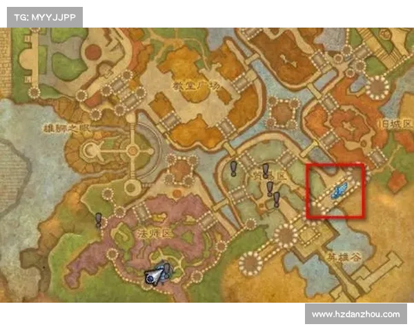 魔兽世界NPC位置地图一览